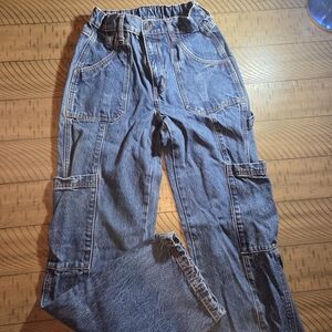 Arizona Blue Denim Cargo Pants